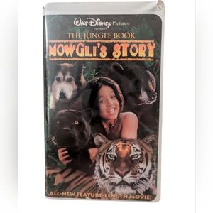 Disney's The Jungle Book: Mowgli's Story VHS 2 For $14